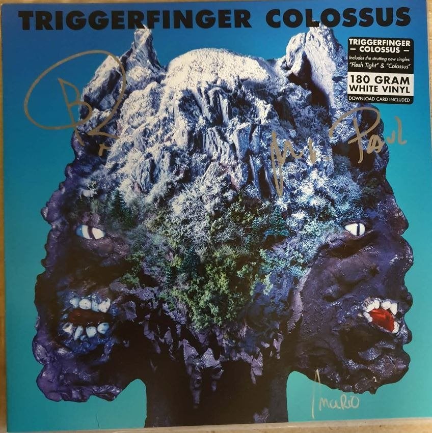 lp: TRIGGERFINGER - COLOSSUS - gloednieuw/gesigneerd, LP, Ophalen of Verzenden, 12 inch, Inclusief binnenhoes