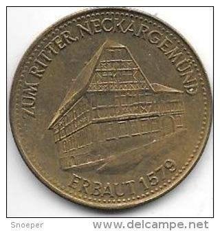 jeton zum ritter neckargemund brauwerei, Enlèvement ou Envoi, Allemagne, Monnaie en vrac