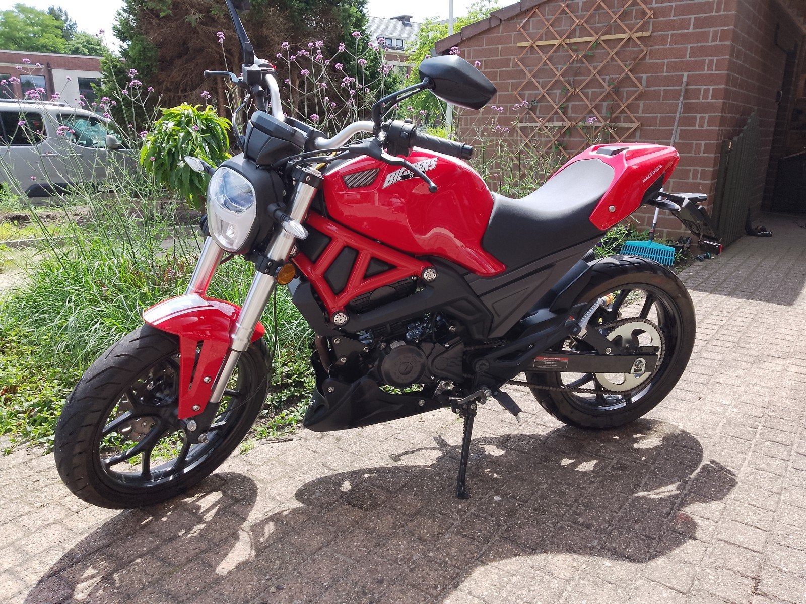 Magpower BIGGERS 50cc 45km/h bromfiets, Fietsen en Brommers, Ophalen, Gebruikt, Klasse B (45 km/u), MAGPOWER