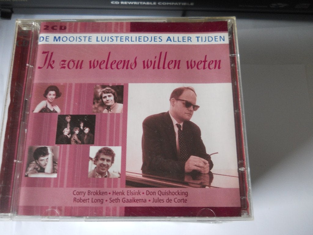 2 CD S - DE MOOISTE LUISTERLIEDJES ALLER TIJDEN, CD & DVD, En néerlandais, Enlèvement ou Envoi, Premier pressage, Comme neuf