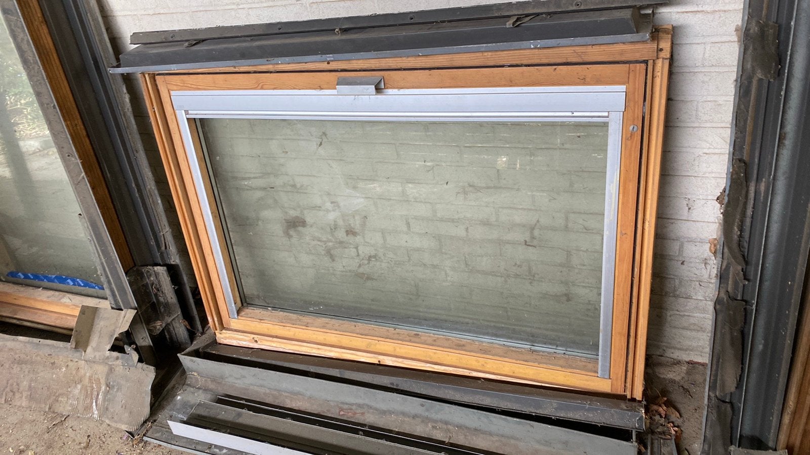 Velux raam gratis ophalen, Double vitrage, Fenêtre de façade ou Vitre, Enlèvement, Utilisé