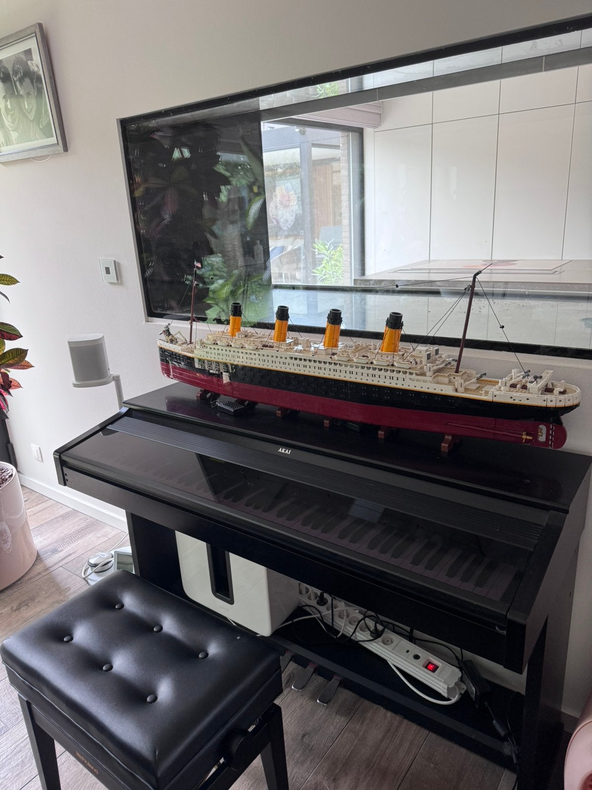 Piano numérique, Musique & Instruments, Pianos, Utilisé, Noir, Digital, Enlèvement