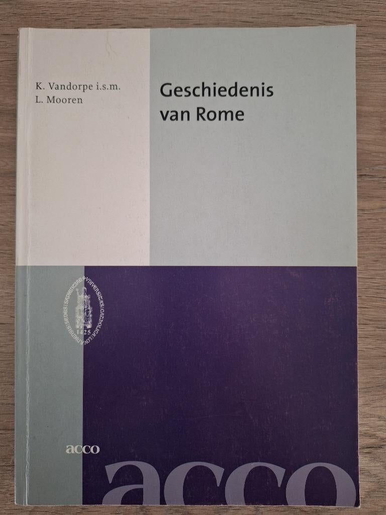 Cursus geschiedenis van rome, Boeken, Studieboeken en Cursussen, Ophalen of Verzenden, Gelezen, Hoger Onderwijs