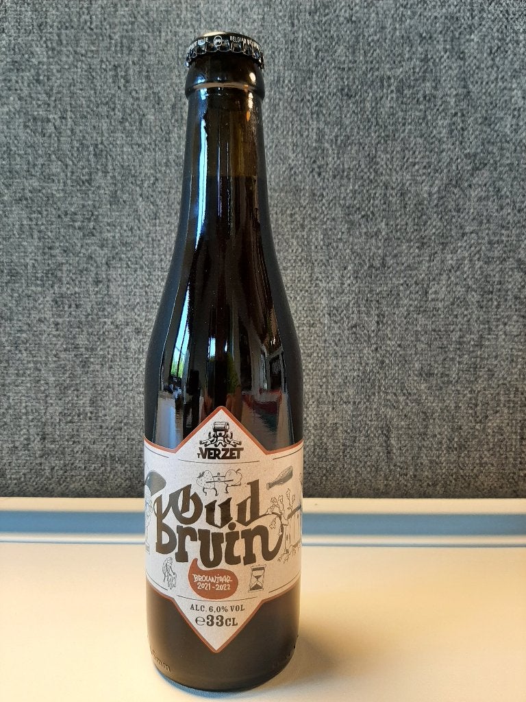 't verzet - oud bruin - brouwjaar 2021-2022 - 33 cl - 6%, Verzamelen, Ophalen, Nieuw, Flesje(s), Overige merken