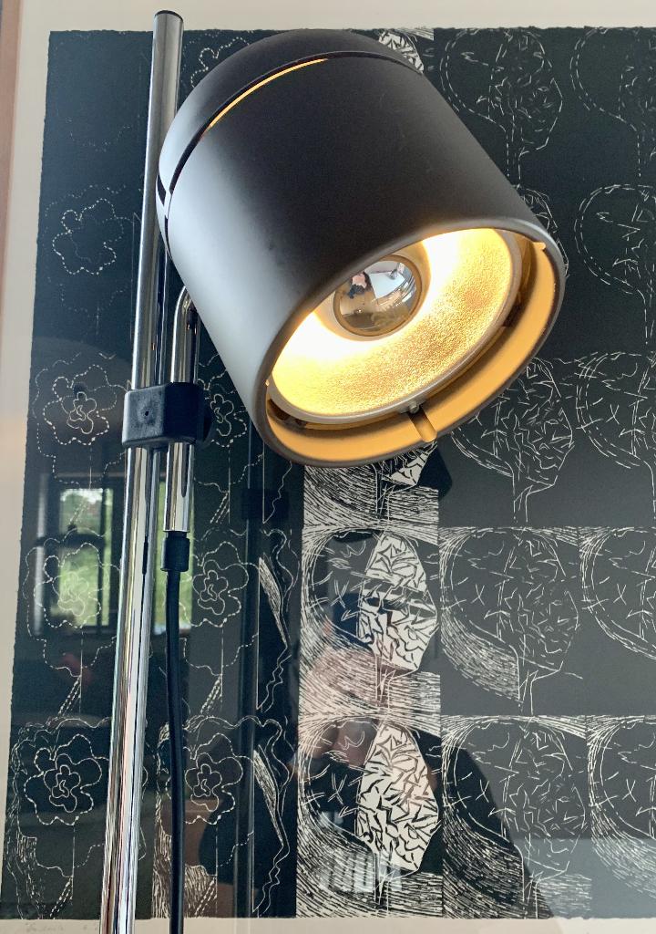 Staff Leuchten Model 1281 Dubbele Vloerlamp – Space Age, Huis en Inrichting, Lampen | Vloerlampen, Ophalen