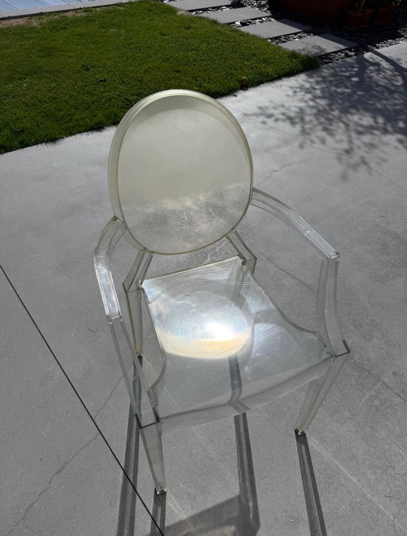 Lot de 6 chaises Kartell Victoria Ghost – Philippe Starck, Ophalen, Kunststof, Gebruikt, Overige kleuren
