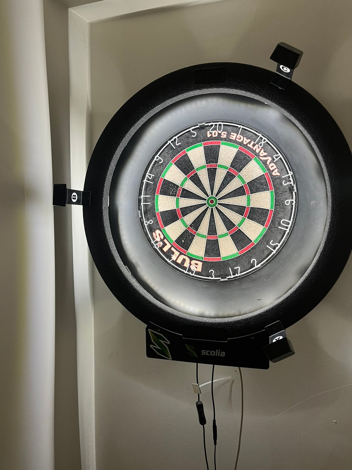 Scolia home zonder abonnement, Sport en Fitness, Darts, Ophalen, Zo goed als nieuw