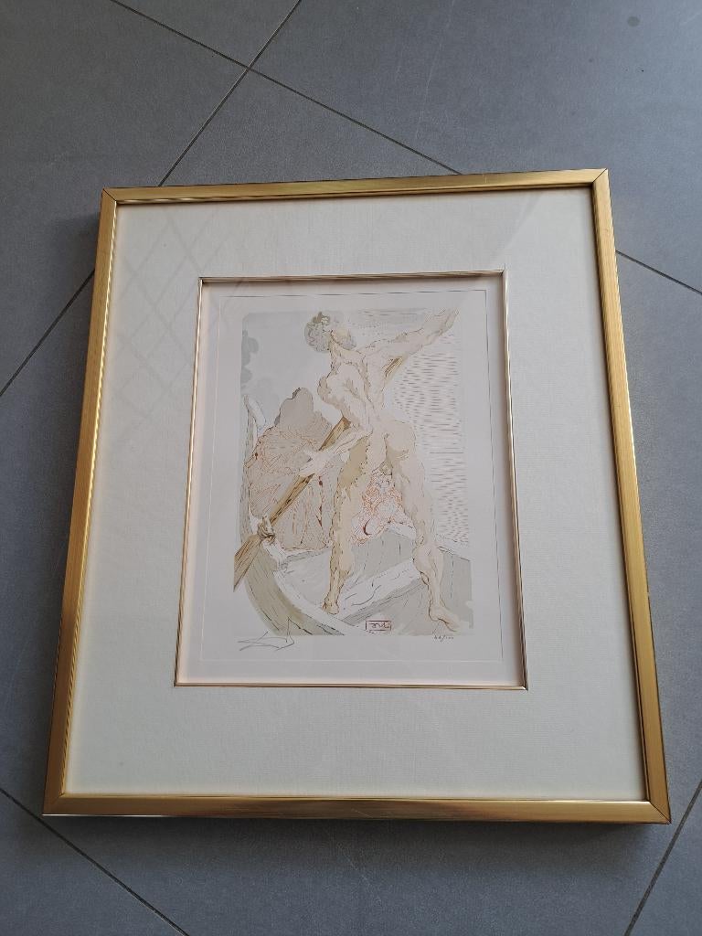 La divina comedia, Antiek en Kunst, Kunst | Etsen en Gravures, Ophalen