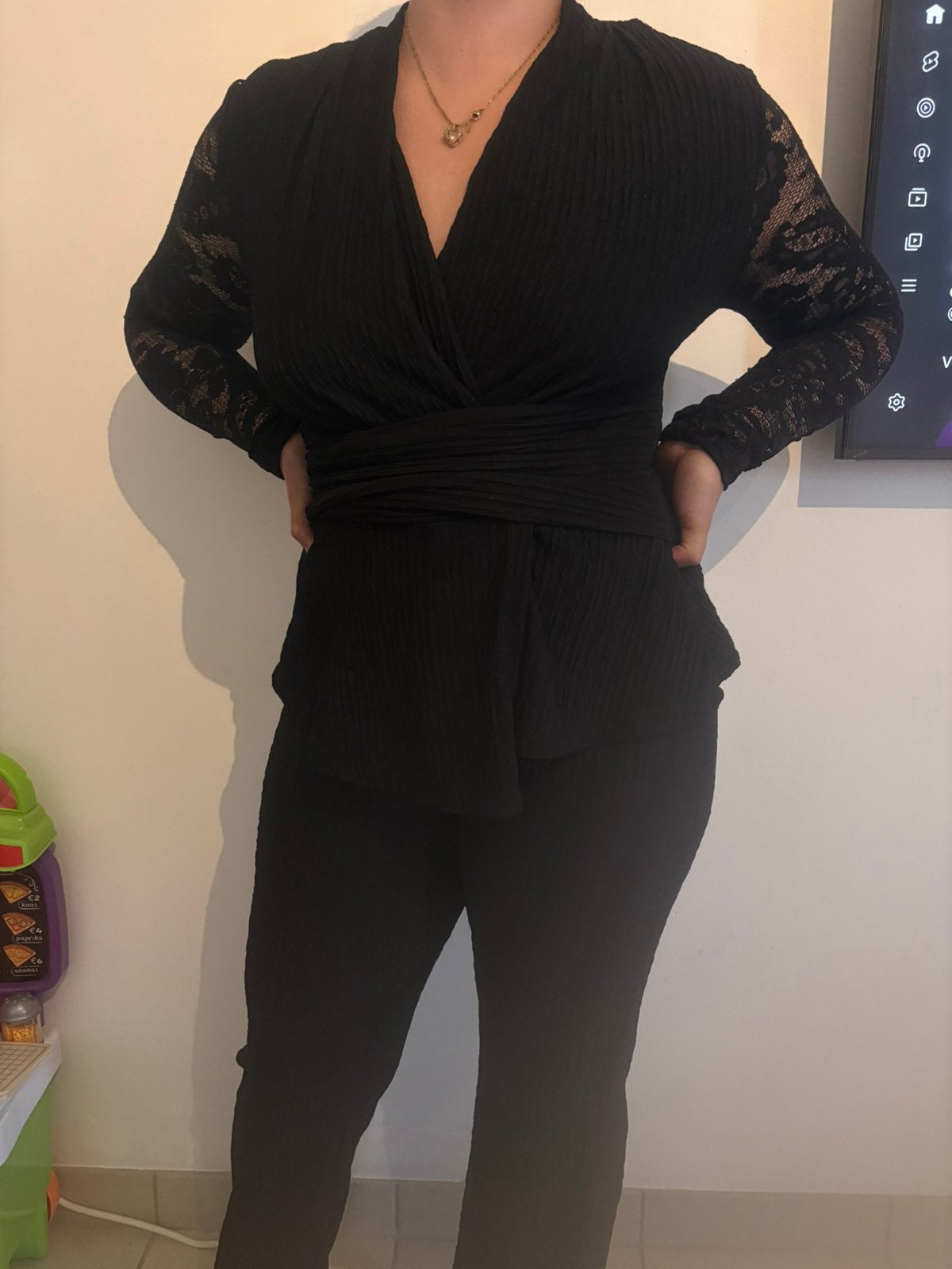 Setje, Kleding | Dames, Jumpsuits, Ophalen of Verzenden, Nieuw, Maat 36 (S), Zwart