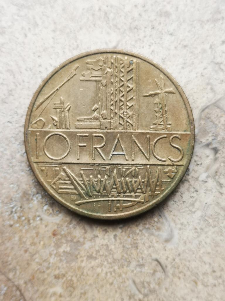 10 franse frank 1984, Ophalen of Verzenden