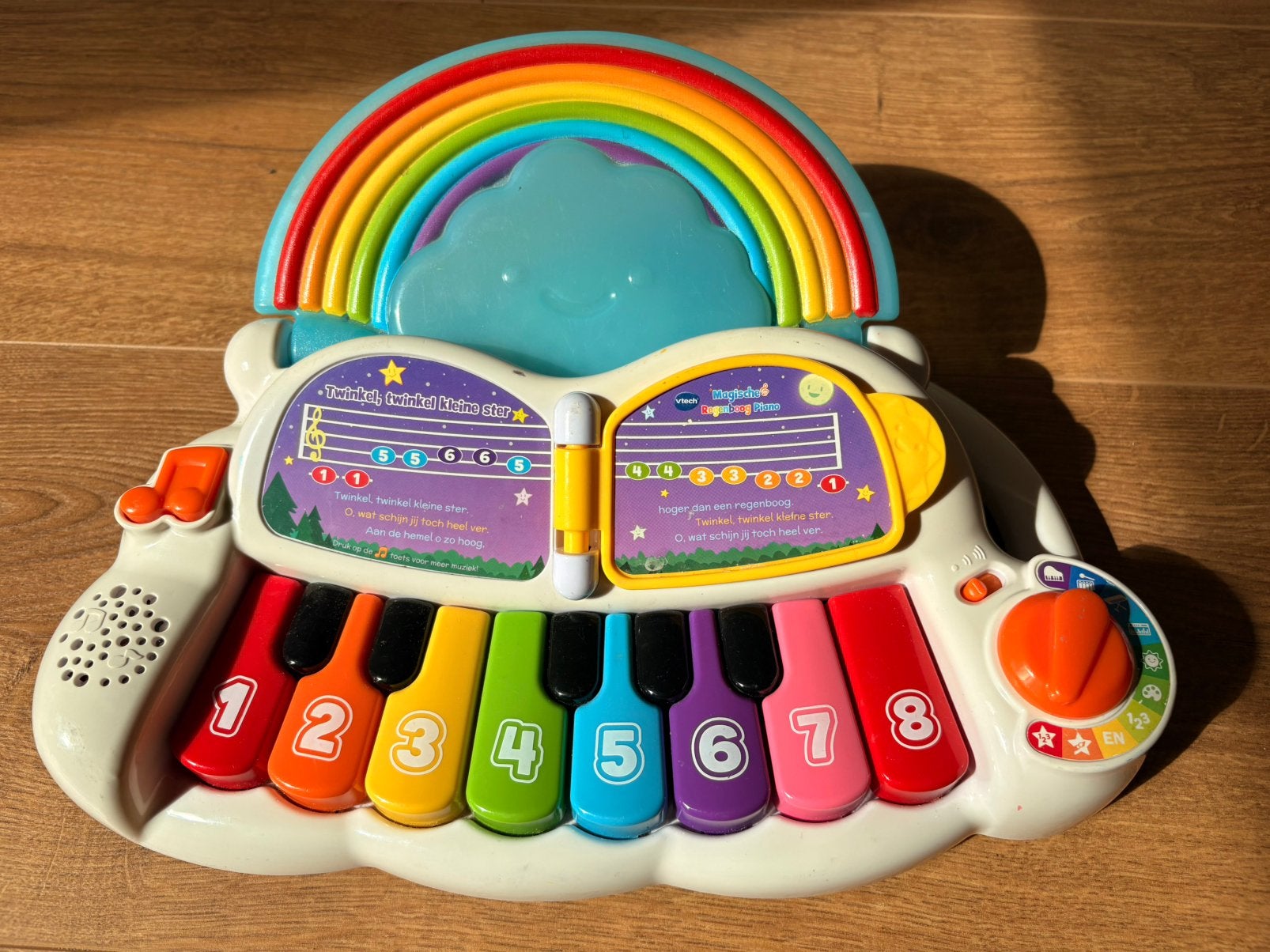 Vtech piano, Ophalen, Gebruikt