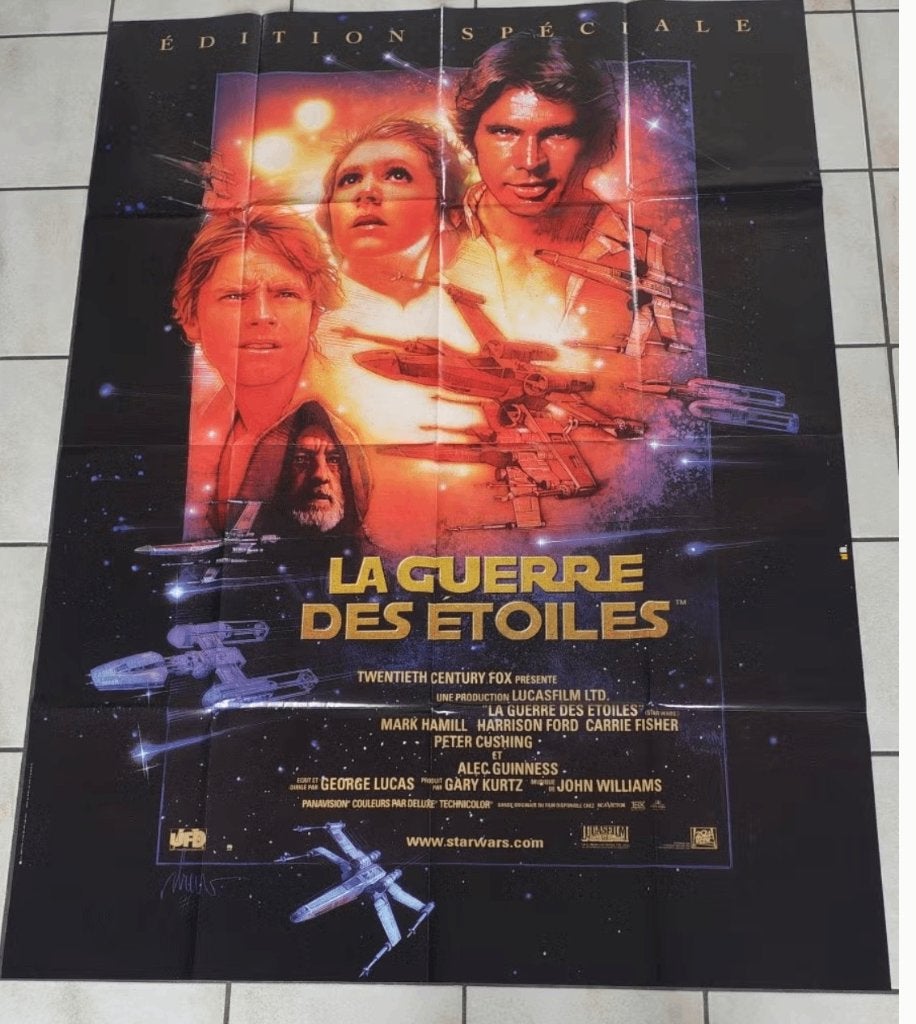 Star wars  special edition filmposter, Collections, Star Wars, Enlèvement, Comme neuf, Livre, Poster ou Affiche