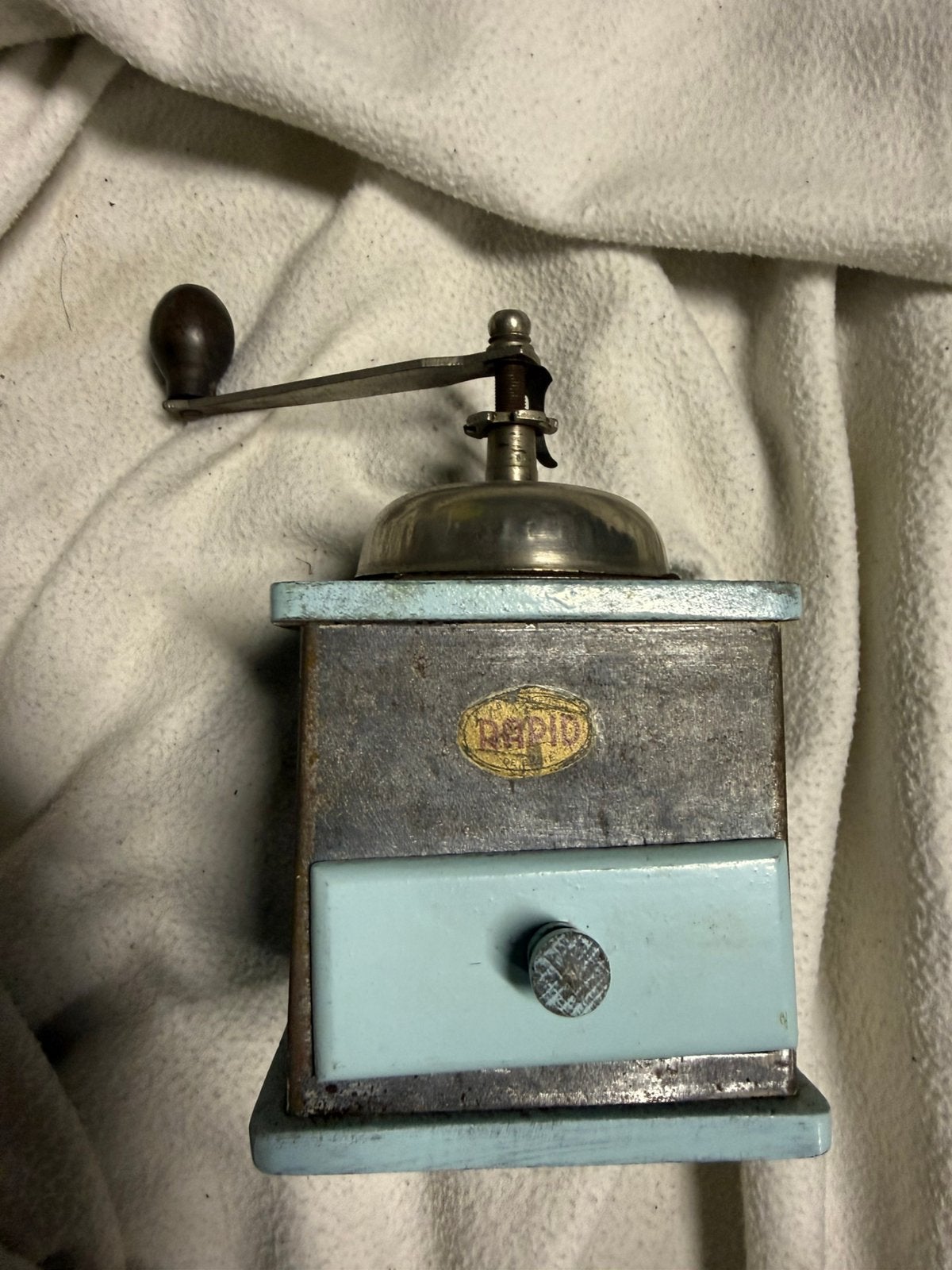 Koffiemolens perfecte deco, Ophalen