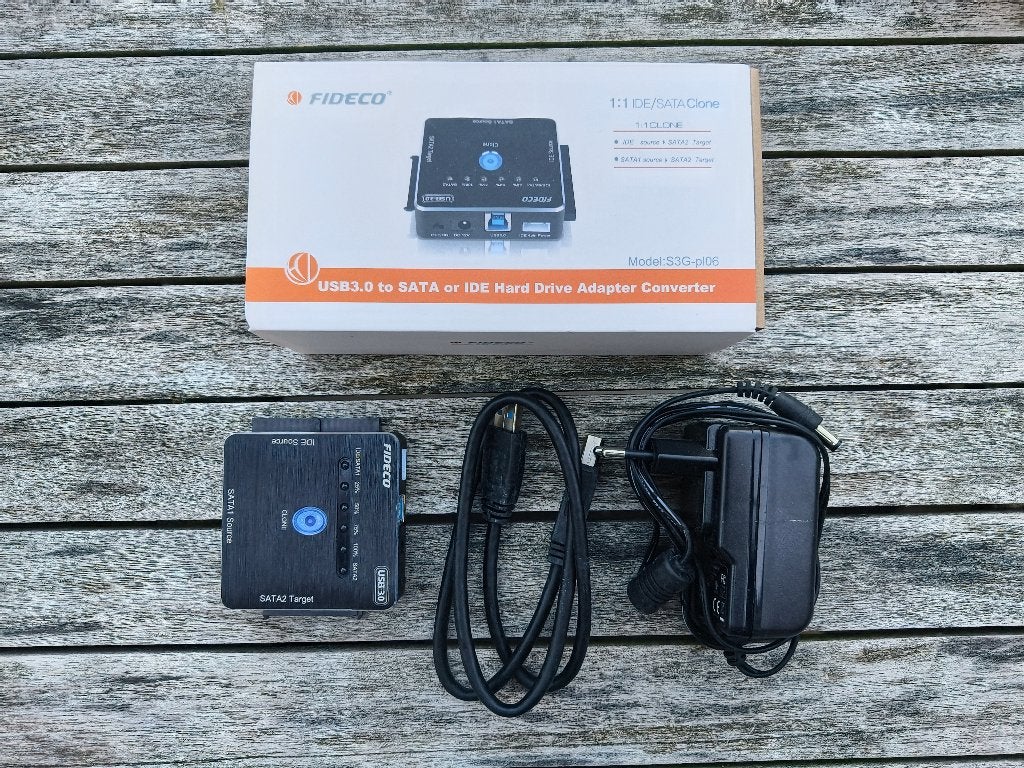 FIDECO USB3 to SATA/IDE, Computers en Software, Harde schijven, Intern, Ophalen of Verzenden, Zo goed als nieuw, SSD