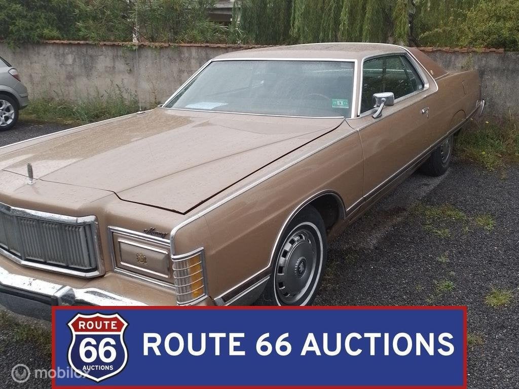 Mercury Grand Marquis | 1978 | Route 66 Auctions, Auto's, Zwart, Bedrijf, Handgeschakeld, Overige carrosserie