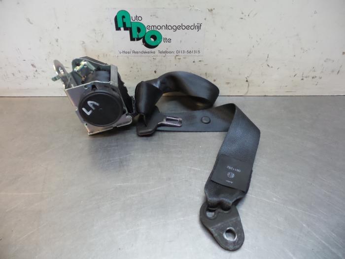 Ceinture de sécurité arrière gauche d'un Dacia Logan (Log, Dacia, -, 3 mois de garantie, Utilisé