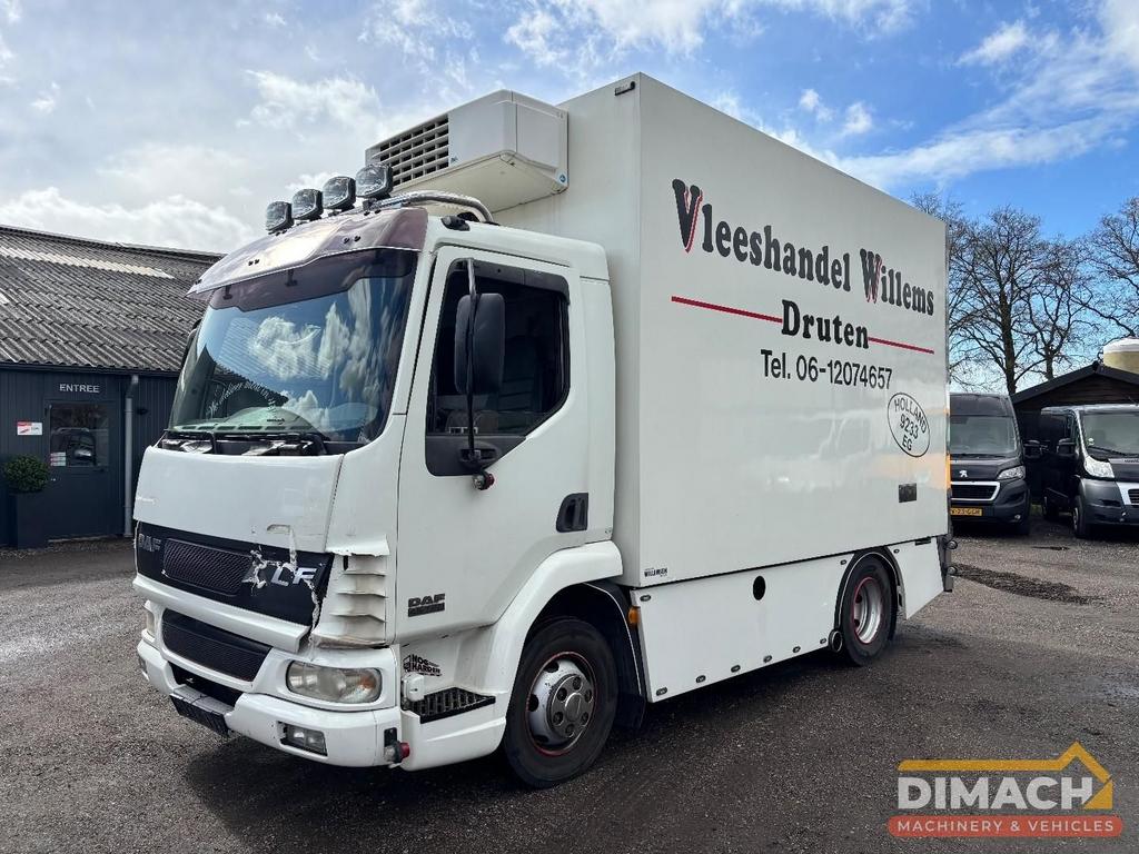 DAF  AE45BF Thermoking koeler met hangwerk voor vleeshaken -, Autos, Achat, Entreprise, Boîte manuelle, Blanc