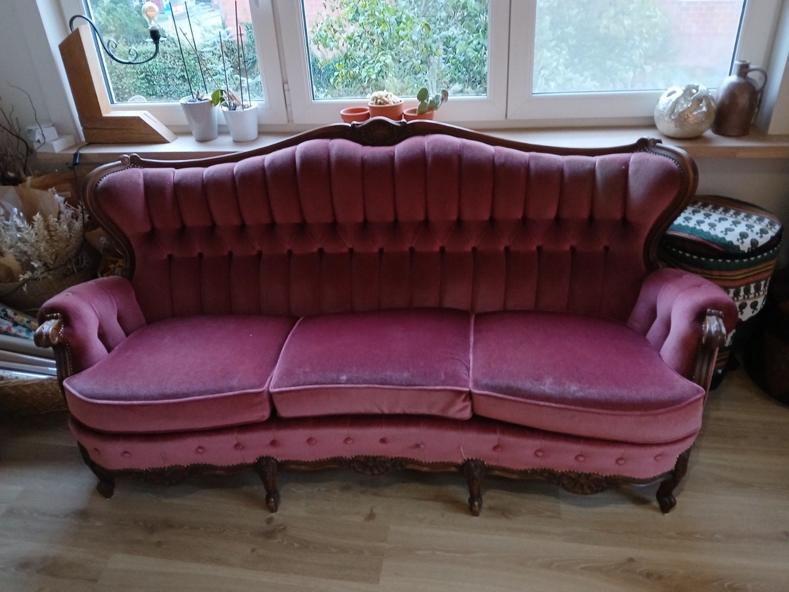 "vintage" zetel, Ophalen, Gebruikt