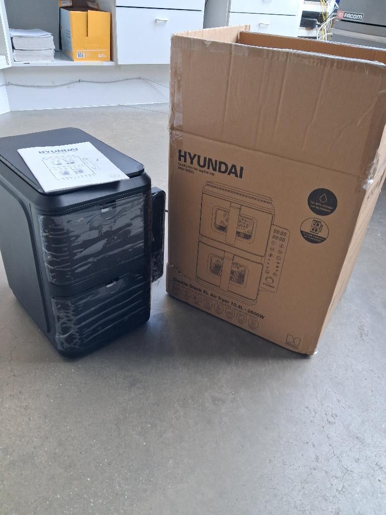 Airfryer Hyundai double stack xl, Ophalen, Nieuw, Airfryer