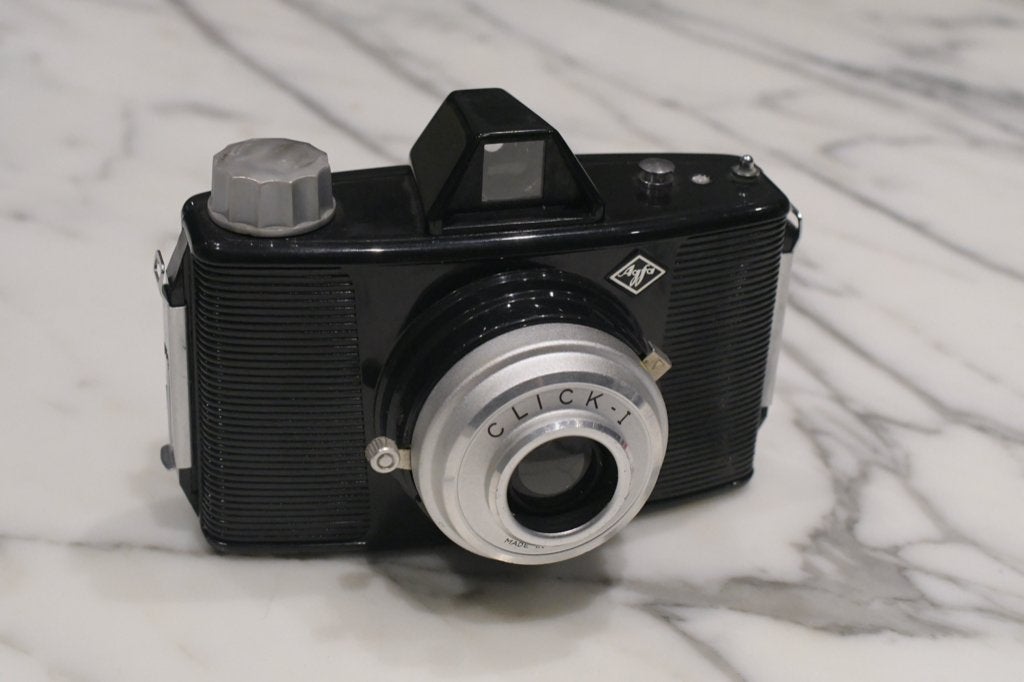 Caméra en bakélite Agfa Click-I, Enlèvement ou Envoi, 1940 à 1960, Appareils photo