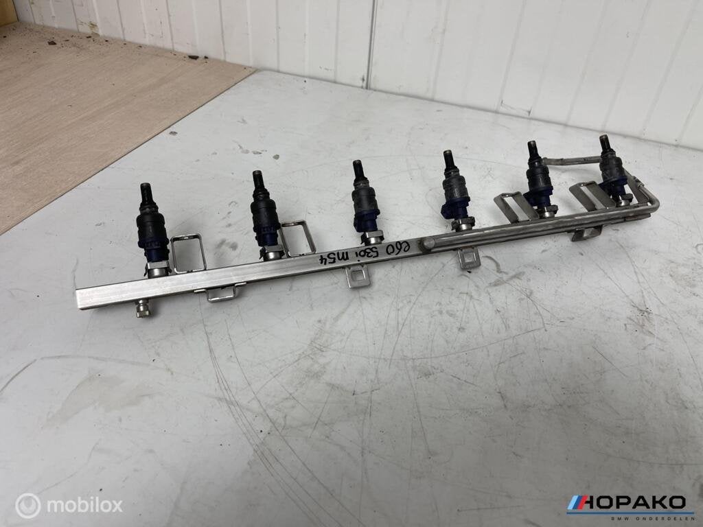 Injectoren met rail | M54| 3/5 series | 143982702, Auto-onderdelen, Gebruikt, Einsteinlaan 5 rijswijk, Bmw, Ophalen of Verzenden