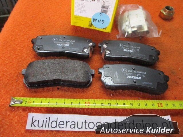 Remblokken achter Hyundai H-1 Travel H300 Kia Carnival III B, Neuf, Hyundai, -, -