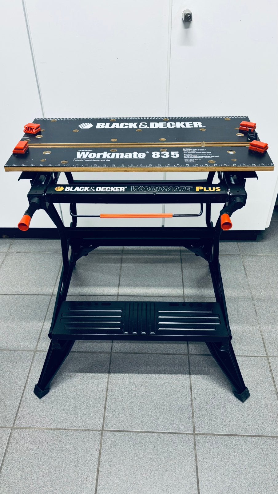 Black & Decker Workmate 835 Plus, opvouwbare werkbank, Doe-het-zelf en Bouw, Ophalen, Zo goed als nieuw