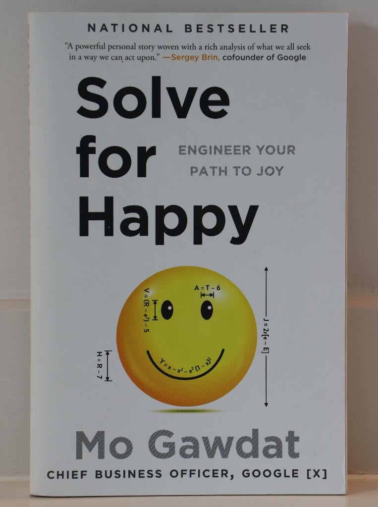 Solve for Happy - Mo Gawdat, Boeken, Ophalen of Verzenden, Zo goed als nieuw, Mo Gawdat