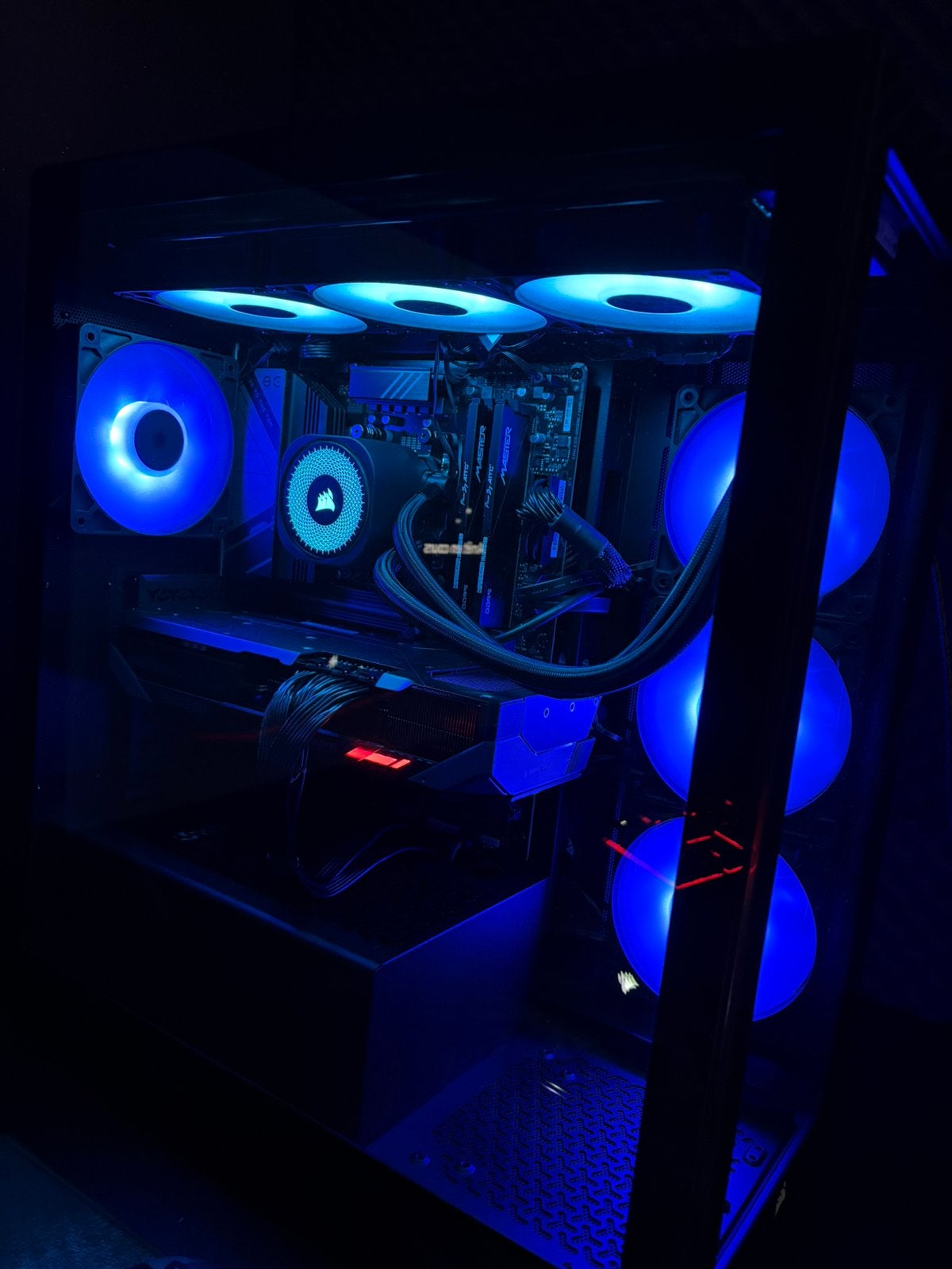 PC Gamer zonsondergang, Computers en Software, Computerbehuizingen, Ophalen of Verzenden, Zo goed als nieuw