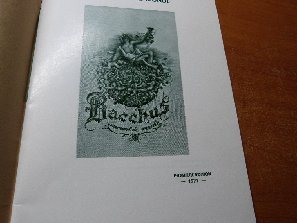 Bacchus A. Michiels 1971 Overijse Hoeilaart, Collections, Marques de bière, Envoi, Comme neuf, Autres types, Autres marques