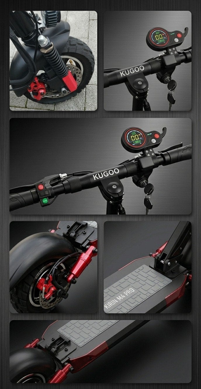 Elektrische Scooter Kugoo Kirin M4 Pro - Uitstekende staat, Ophalen