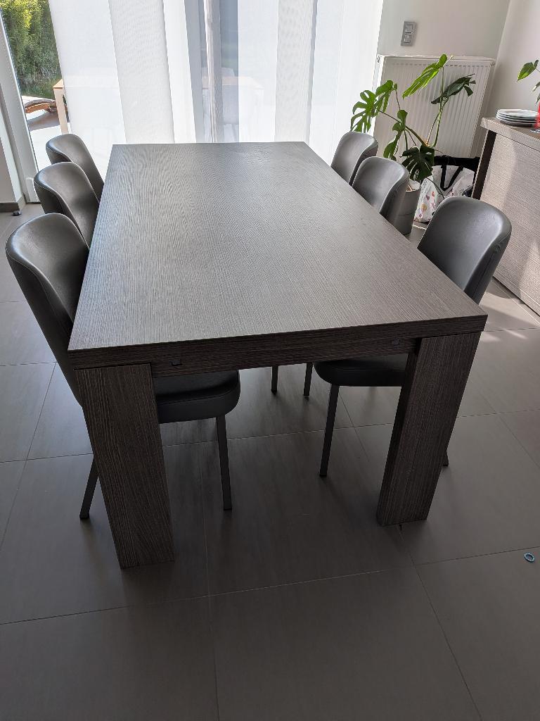Meubles salle a manger, Enlèvement, Utilisé, Effet bois, Moins de 4 chaises