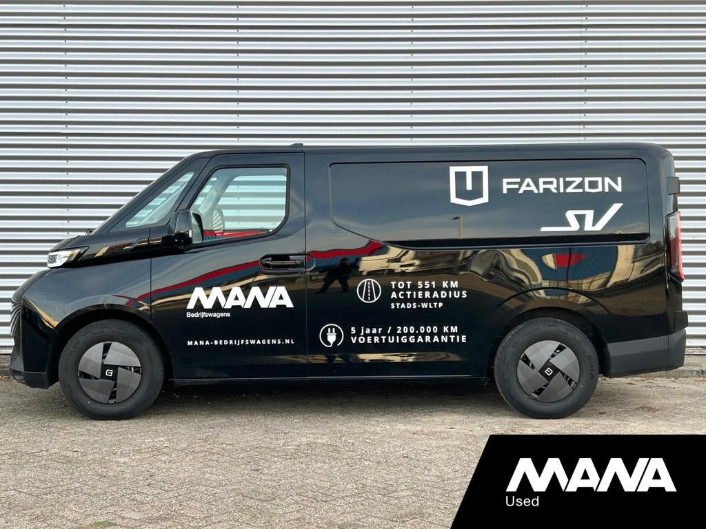 Farizon SV L1H1 83 kWh / 232 PK Lanceringseditie Trekhaak Ac, Gebruikt, Zwart, Parkeersensor, Te koop