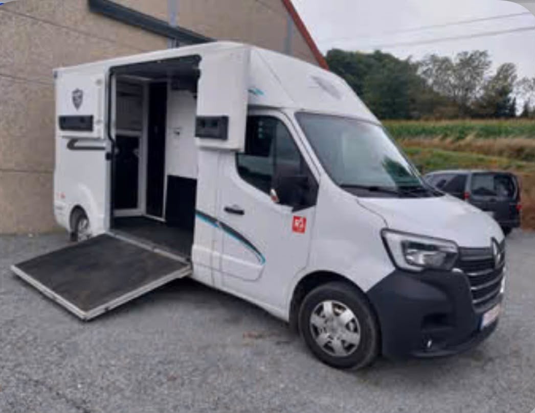 paardencamionette te huur. Renault master., Dieren en Toebehoren