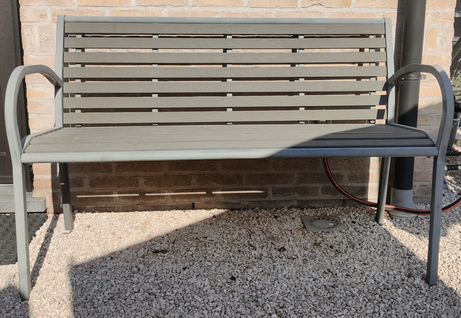 Zitbank Te koop, Tuin en Terras, Ophalen, Gebruikt, Metaal