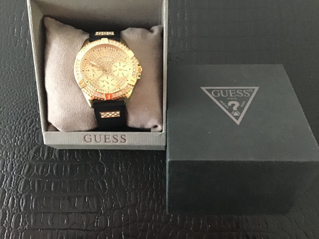 Dameshorloge, Enlèvement ou Envoi, Comme neuf, Montre-bracelet, Guess