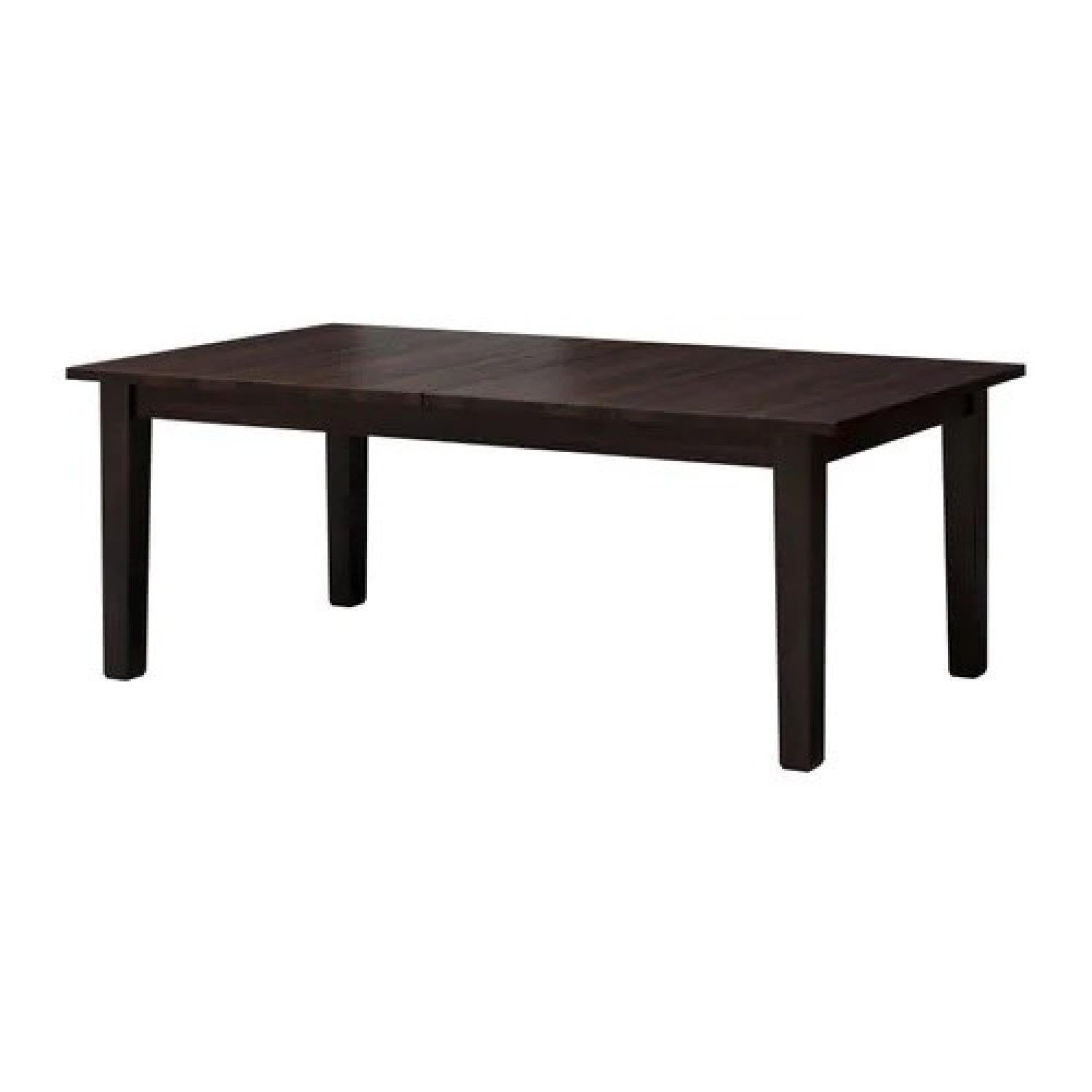 table störnas + 4 chaises Kaustby, 150 à 200 cm, Cinq personnes ou plus, Comme neuf, 100 à 150 cm