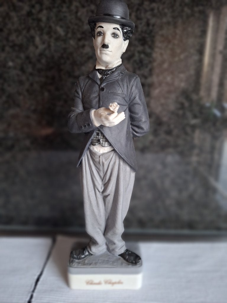 zeldzaam beeld Charlie Chaplin met nr, Collections, Enlèvement