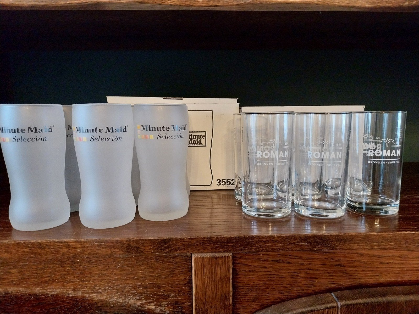 Glazen, Verzamelen, Ophalen, Zo goed als nieuw, Frisdrankglas