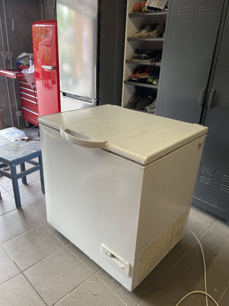 congélateur zanussi, Elektronische apparatuur, Vriezers en Diepvrieskisten, Gebruikt, Tussenbouw, 60 tot 90 cm, Ophalen