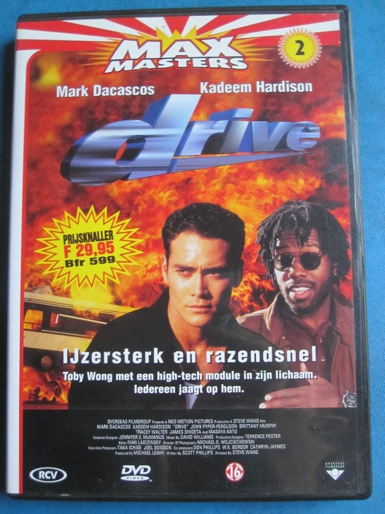 Drive (1997), Cd's en Dvd's, Vanaf 16 jaar, Ophalen of Verzenden, Zo goed als nieuw, Actie