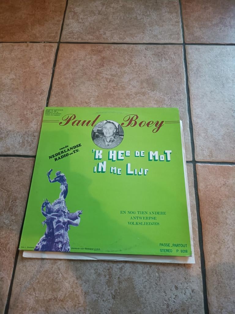 Paul Boey, Cd's en Dvd's, Verzenden