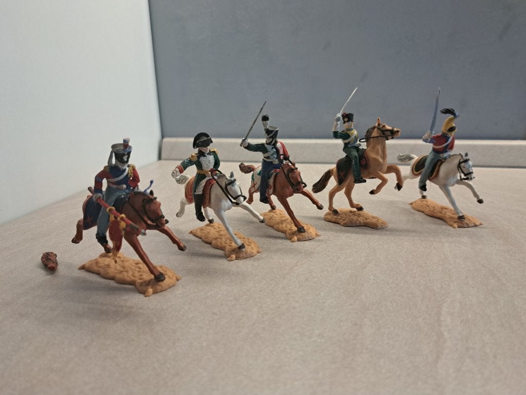 Soldats cavaliers Napoléon 1er empire Timpo toys, Collections, Enlèvement ou Envoi