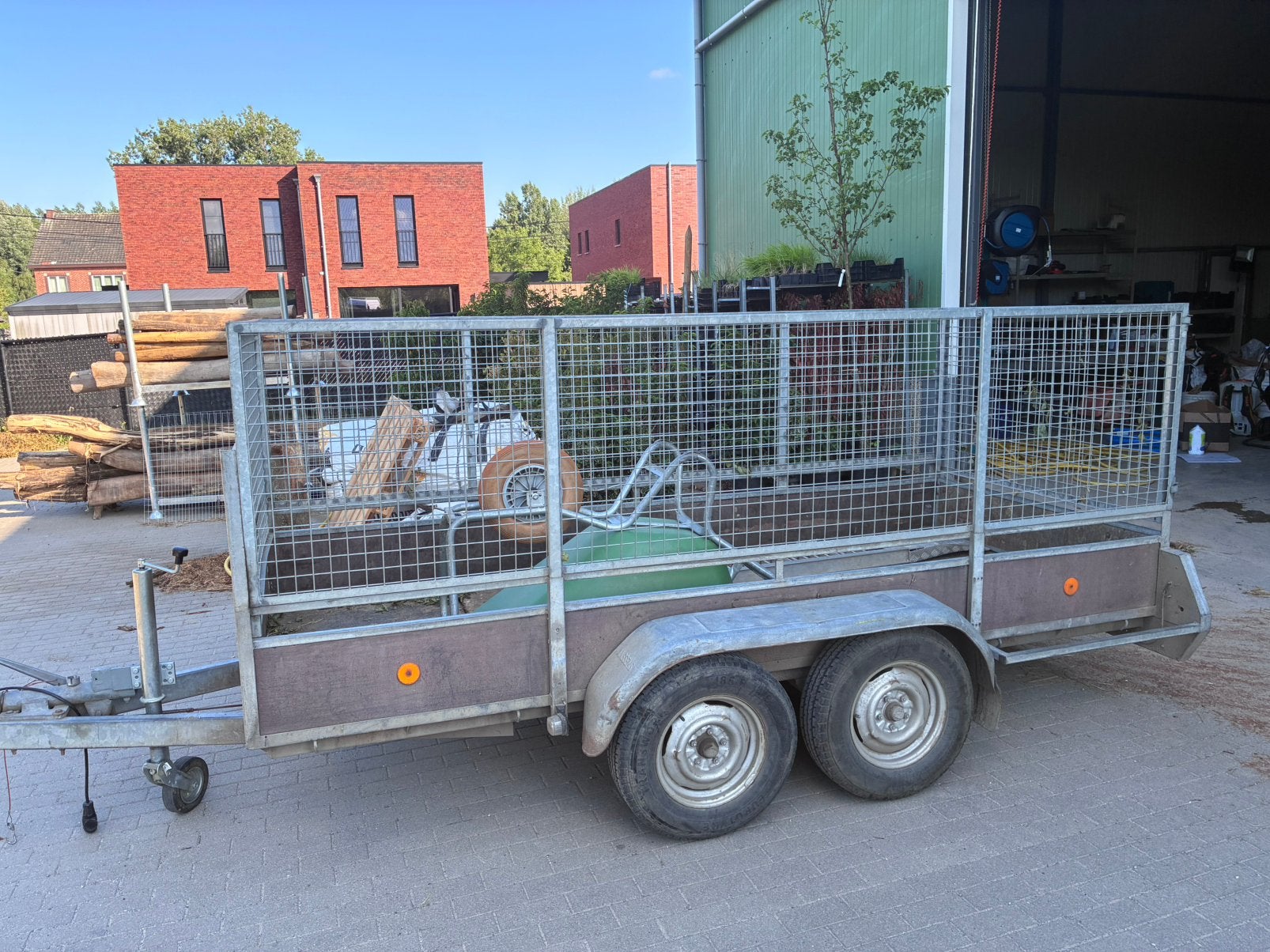 Aanhangwagen ansems 2700kg, Enlèvement, Utilisé
