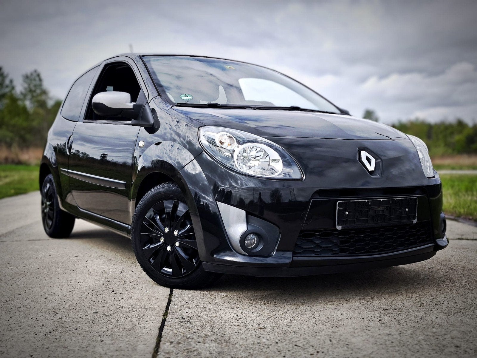 Renault Twingo 1.2 Airco benzine Top staat, Autos, Renault, Cuir, Euro 5, Entreprise, Noir
