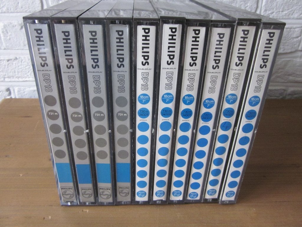 10 banden PHILIPS 18 cm, Audio, Tv en Foto, Ophalen of Verzenden, Onderdeel