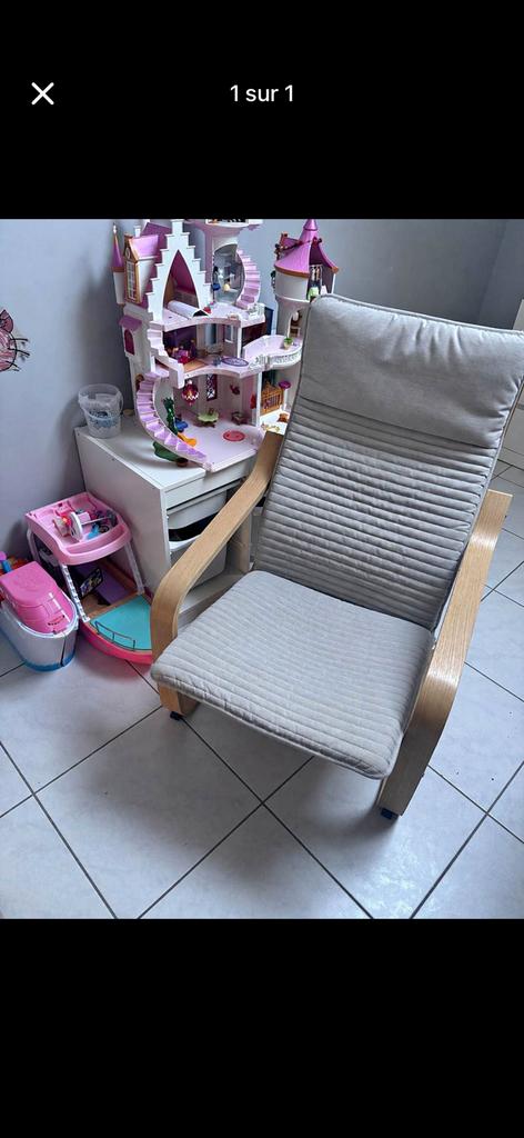 Fauteuil bascule ikea, Jardin & Terrasse, Enlèvement ou Envoi, Comme neuf