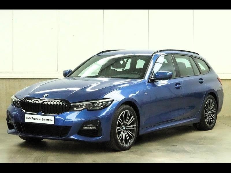 BMW 3-Serie M SPORT - NAVI - AUTOMAAT, Automaat, 4 deurs, Blauw, Bedrijf