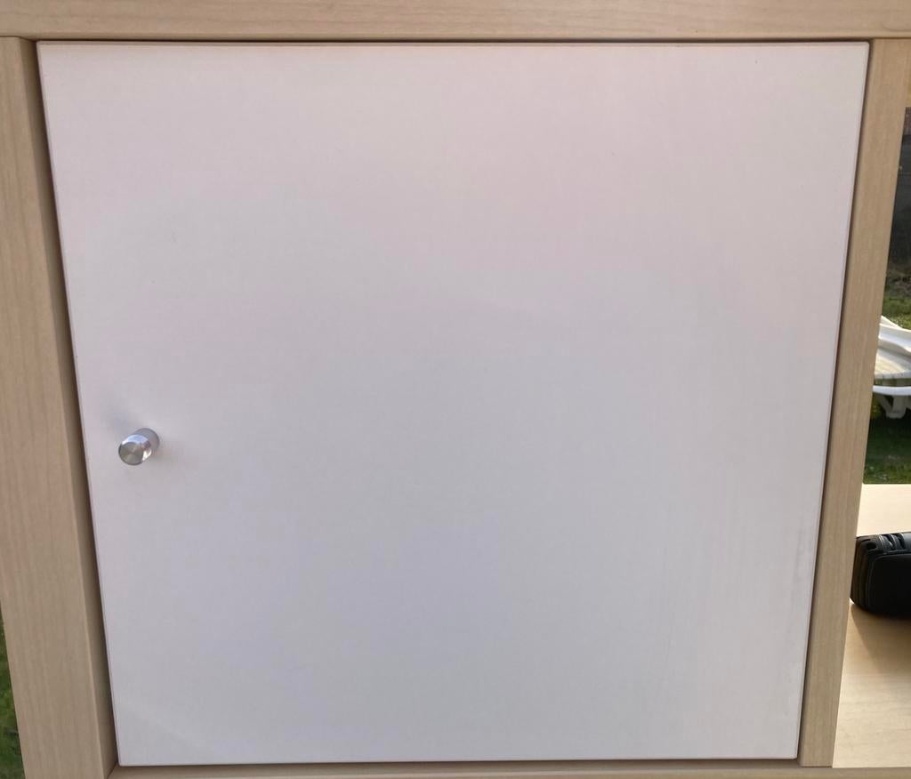 Ikea Kallax inzet DEUR wit - 6 beschikbaar, Huis en Inrichting, Ophalen of Verzenden, Zo goed als nieuw