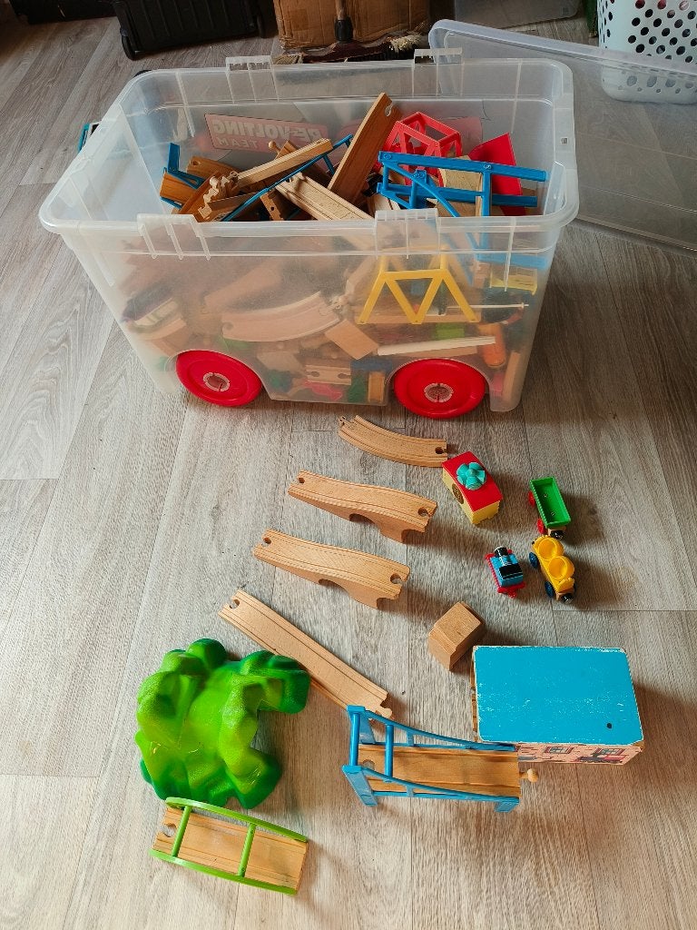 treinsporen hout, Ophalen of Verzenden, Gebruikt, Overige typen